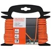 Black &amp; Decker Juodas &amp; Decker - Transportavimo lynas su atspindinčiais elementais + vyniotuvas 4mm / 20m
