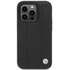 Apple iPhone 14 Pro BMW odinis dėklas Quilted (BMHCP14L22RQDK) juodos spalvos