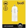 Budi - 1 USB automobilinis įkroviklis su LED indikatoriumi