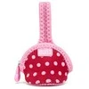 BUILT Paci Finder vienas čiulptuko laikiklis (Baby Rožinė Mini Dots)