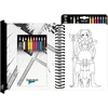 Buki France Buki Professional Studio Manga Colouring Book