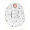 C formos žindymo pagalvės užvalkalas New Baby Stars pilkas