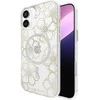 Case-Mate Floral Gems MagSafe – dėklas, skirtas iPhone 16 Plus (auksinis)