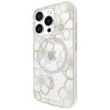 Case-Mate Floral Gems MagSafe – dėklas, skirtas iPhone 16 Pro (auksinis)