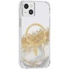 Case-Mate Karat MagSafe – aukso spalvos dėklas skirtas iPhone 14 Plus (marmuras)