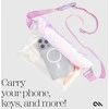 „Case-Mate“ muilo burbulas, vandeniui atsparus telefono diržo krepšys – vandeniui atsparus „crossbody“ krepšys / maišelis išmaniesiems telefonams (iredescent)