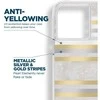 Case-Mate Pearl Stripes MagSafe – perlamutru dekoruotas dėklas skirtas iPhone 14 Pro (Pearl Stripes)