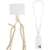 Dėklas Case-Mate Phone Crossbody Rope – petnešėlė telefonui (smėlio spalvos)