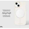 Case-Mate Silicone MagSafe – dėklas iPhone 15 Plus (smėlio spalvos)
