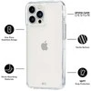 Case-Mate Tough Clear – dėklas, skirtas iPhone 13 Pro Max (skaidrus)