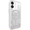 Case-Mate Waterfall MagSafe – dėklas iPhone 16 (sidabras)