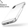 Caseology Savoy dėklas, skirtas iPhone Xs / X (baltas)