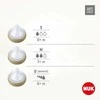 Children s glass bottle NUK Perfect Match Temperature Control 230 ml
