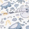 Čiužinys Kėdės kėdutė vaikams New Baby BASIC Octopuses mėlyna