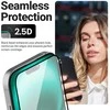 „Crong 3D Armour Glass“ – grūdintas stiklas, skirtas „iPhone 16e“ / „iPhone 14“ / „iPhone 13“ / „iPhone 13 Pro+“ montavimo rėmeliui