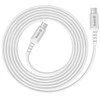 Crong Armor Link – 60 W PD 3A USB-C į USB-C laidas 150 cm (baltas)