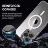 Dėklas Crong Clear MAG Cover su iPhone 16 Pro permatomomis