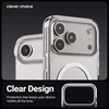 „Crong Clear MAG“ dėklas – „MagSafe iPhone 17“ (skaidrus)