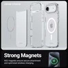 „Crong Clear MAG“ dėklas – „MagSafe iPhone 17 Air“ dėklas (skaidrus)