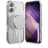 „Crong Clear MAG“ dėklas – „MagSafe iPhone 17“ (skaidrus)