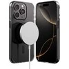 Crong Clear MAG Pro – dėklas iPhone 15 Pro MagSafe (juodas)
