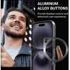Crong Clear MAG Pro – dėklas iPhone 16 MagSafe (juodas)