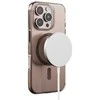 Crong Clear MAG Pro – dėklas iPhone 16 Pro Max MagSafe (juodas)
