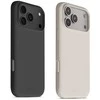 „Crong Color Cover Magnetic“ dėklas „MagSafe iPhone 17 Pro Max“ (akmens smėlio spalvos)