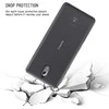 Crong Crystal Slim Cover – apsauginis dėklas, skirtas Nokia 3.1 (skaidrus)