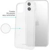 Crong Crystal Slim Cover – lankstus dėklas, skirtas iPhone 11 (skaidrus)