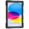 Crong Defender Plus - Rugged dėklas Apple iPad 11" A16 2025 / 10.9" 2022 juodos spalvos