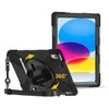 Crong Defender Plus - Rugged dėklas Apple iPad 11" A16 2025 / 10.9" 2022 juodos spalvos