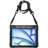 Crong Defender Plus - Rugged dėklas Apple iPad Air 11" M3 2025 / M2 2024 juodos spalvos