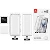 „Crong EasyShield“ 2 vnt. grūdinto stiklo pakuotė, skirta „iPhone 16e“ / „iPhone 14“ / „iPhone 13“ / „iPhone 13 Pro“ (2 vnt.)