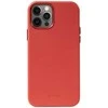 Crong Essential Cover Magnetic – odinis dėklas, skirtas iPhone 12 / iPhone 12 Pro MagSafe (raudonas)