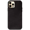 Crong Essential Cover Magnetic – odinis dėklas, skirtas iPhone 12 Pro Max MagSafe (juodas)