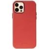 Crong Essential Cover Magnetic – odinis dėklas, skirtas iPhone 12 Pro Max MagSafe (raudonas)