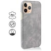 „Crong Essential“ dangtelis – PU odinis dėklas, skirtas „iPhone 11 Pro Max“ (pilkas)