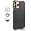 „Crong Essential“ dangtelis – PU odinis dėklas, skirtas „iPhone 11 Pro“ (juodas)