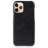 „Crong Essential“ dangtelis – PU odinis dėklas, skirtas „iPhone 11 Pro“ (juodas)