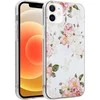 „Crong Flower Case“ – dėklas, skirtas „iPhone 12 Mini“ (02 modelis)