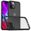 Crong Hybrid Carbon – apsauginis dėklas, skirtas iPhone SE / 8/7 (juodas)