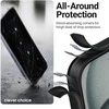 „Crong Hybrid Frost MAG“ dėklas – „MagSafe iPhone 17 Pro Max“ (juodas)