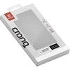„Crong Hybrid Frost MAG“ dėklas – „MagSafe iPhone 17 Pro“ (juodas)
