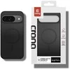 Dėklas Crong Hybrid Matte Magnetic - MagSafe Google Pixel 9 Case (Juodas)