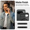 Dėklas Crong Hybrid Matte Magnetic - MagSafe Google Pixel 10 Case (Juodas)