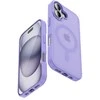Dėklas Crong Hybrid Matte Magnetic - MagSafe iPhone 17 Case (Lavender)
