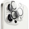 Crong Lens Shield – fotoaparatas ir objektyvo stiklas, skirtas iPhone 15 Pro / iPhone 15 Pro Max