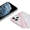 „Crong Marble Case“ – dėklas, skirtas „iPhone 11 Pro“ (rožinis)
