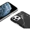 Crong Marble Case – dėklas, skirtas iPhone 11 Pro (juodas)